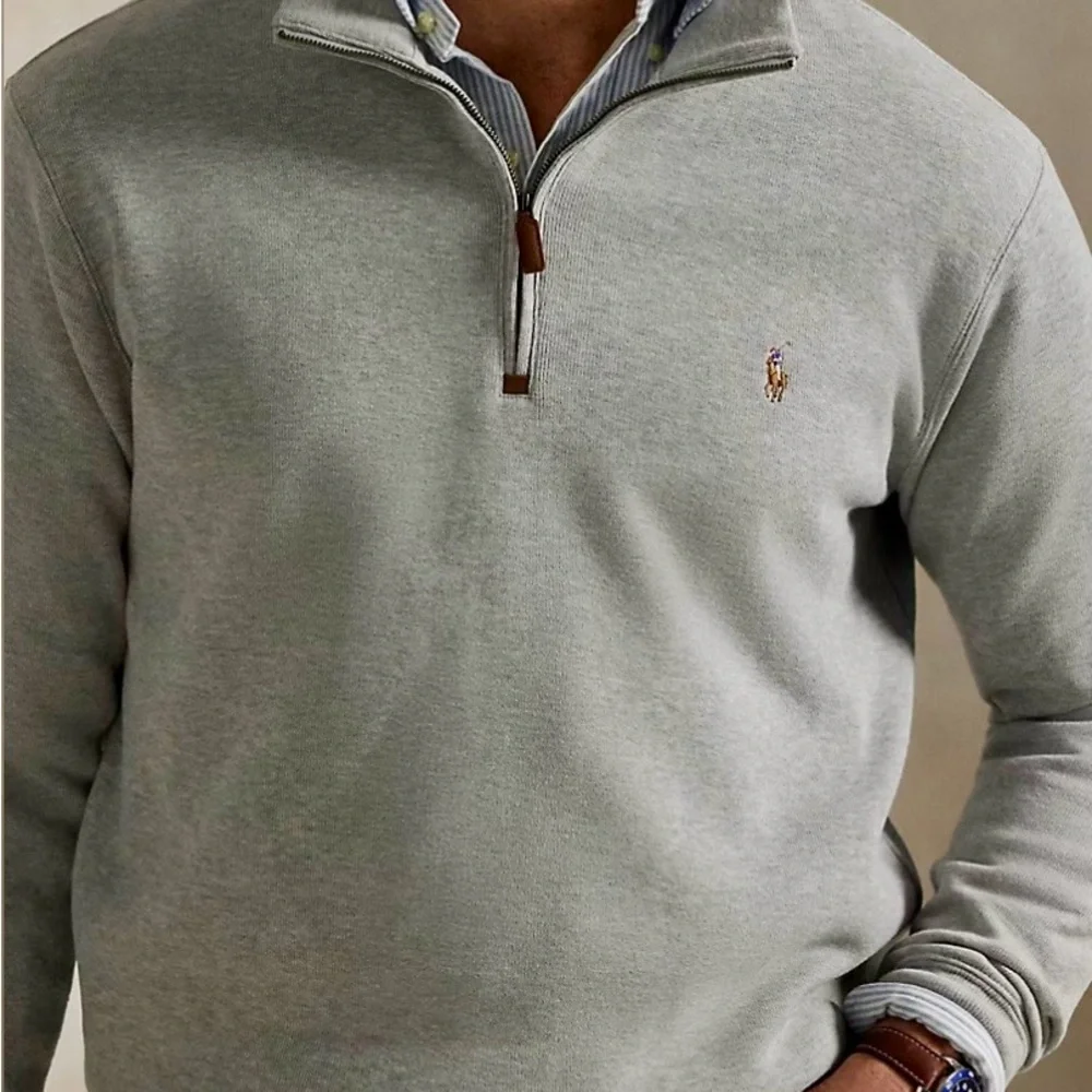 Polo Ralph Lauren Estate-Rib Quarter-Zip Pullover